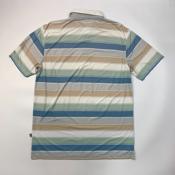 Southern Dunes Golf Club Polo Shirt Mens L Large Striped Saguaro Amateur Tourney - Picture 9 of 13